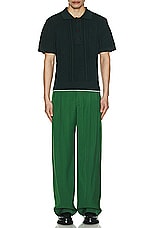 JACQUEMUS Le Pantalon Titolo in Dark Green, view 5, click to view large image.