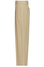 JACQUEMUS Le Pantalon Marzio in Beige, view 3, click to view large image.