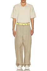 JACQUEMUS Le Pantalon Marzio in Beige, view 6, click to view large image.