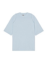JACQUEMUS Le T-Shirt Camargue in Light Blue, view 1, click to view large image.