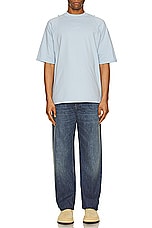 JACQUEMUS Le T-Shirt Camargue in Light Blue, view 5, click to view large image.