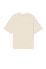 JACQUEMUS Le Tshirt Typo in Light Beige, view 2, click to view large image.