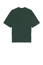 JACQUEMUS Le T-Shirt Typo in Dark Green, view 2, click to view large image.