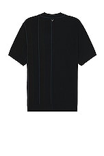 JACQUEMUS Le Polo Juego in Black, view 2, click to view large image.