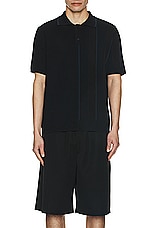 JACQUEMUS Le Polo Juego in Black, view 4, click to view large image.