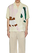 JACQUEMUS La Chemise Jean in Beige, view 4, click to view large image.