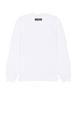 JACQUEMUS Le Tshirt Largo Ml in Print Capri Cars White, view 2, click to view large image.