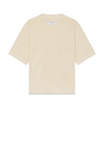 JACQUEMUS Le Polo Bacino in Off-White, view 2, click to view large image.