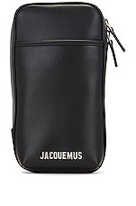 JACQUEMUS Le Giardino in Black, view 1, click to view large image.