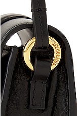JACQUEMUS Le Porte Bambino in Black, view 6, click to view large image.
