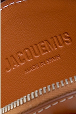 JACQUEMUS Le Pitchou in Light Brown, view 5, click to view large image.