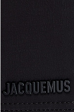 JACQUEMUS Le Cuerda Horizontal in Black, view 6, click to view large image.