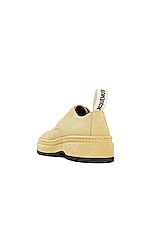 JACQUEMUS Les Derbies Pavane in Light Beige, view 3, click to view large image.
