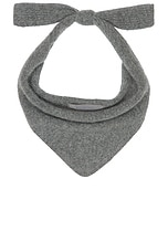 JACQUEMUS Le Chale Gros Grain in Dark Grey | FWRD