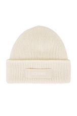 JACQUEMUS ビーニー JACQUEMUS/ジャックムス】ロゴ付き ニット帽 ユニセックス