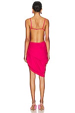 JACQUEMUS La Robe Saudade in Pink, view 4, click to view large image.