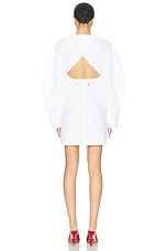 JACQUEMUS La Robe Chemise Casaco in White, view 3, click to view large image.