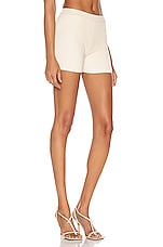 JACQUEMUS Le Short Arancia in Beige, view 2, click to view large image.