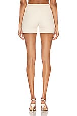 JACQUEMUS Le Short Arancia in Beige, view 3, click to view large image.