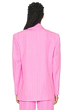 JACQUEMUS La Veste D'homme Blazer in Pink, view 4, click to view large image.