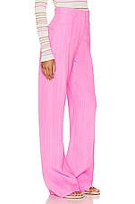 JACQUEMUS Le Pantalon Sauge in Pink, view 2, click to view large image.