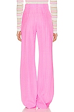 JACQUEMUS Le Pantalon Sauge in Pink, view 3, click to view large image.