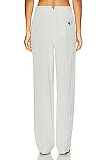 JACQUEMUS Le Pantalon Titolo in Light Grey, view 3, click to view large image.