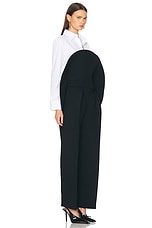 JACQUEMUS Le Pantalon Rond in Black, view 2, click to view large image.