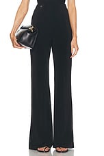 JACQUEMUS Le Pantalon Drapeado in Black, view 1, click to view large image.