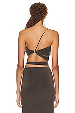 JACQUEMUS Le Bandeau Espelho in Brown, view 4, click to view large image.