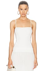 JACQUEMUS Le Haut Sierra in Off White, view 1, click to view large image.