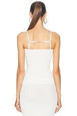 JACQUEMUS Le Haut Sierra in Off White, view 3, click to view large image.