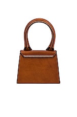 JACQUEMUS Le Chiquito Bag in Brown, view 3, click to view large image.