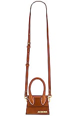 JACQUEMUS Le Chiquito Bag in Brown, view 6, click to view large image.