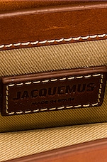 JACQUEMUS Le Chiquito Bag in Brown, view 7, click to view large image.
