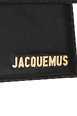 JACQUEMUS Le Chiquito Moyen Bag in Black, view 8, click to view large image.