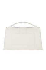 JACQUEMUS Le Bambinou Bag in White, view 3, click to view large image.