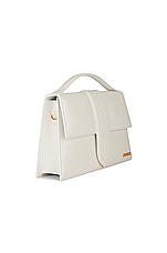 JACQUEMUS Le Bambinou Bag in White, view 4, click to view large image.