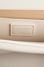 JACQUEMUS Le Bambinou Bag in White, view 7, click to view large image.