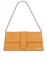 JACQUEMUS Le Bambino Long Bag in Orange, view 1, click to view large image.
