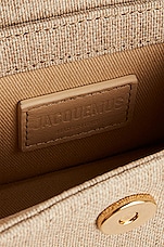 JACQUEMUS Le Chiquito Bag in Beige, view 7, click to view large image.