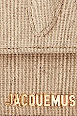 JACQUEMUS Le Chiquito Bag in Beige, view 8, click to view large image.