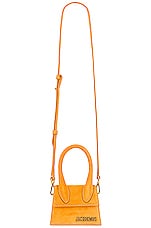 JACQUEMUS Le Chiquito Bag in Orange, view 1, click to view large image.