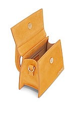 JACQUEMUS Le Chiquito Moyen Bag in Orange, view 5, click to view large image.