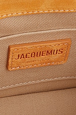 JACQUEMUS Le Chiquito Moyen Bag in Orange, view 7, click to view large image.