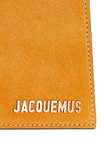 JACQUEMUS Le Chiquito Moyen Bag in Orange, view 8, click to view large image.
