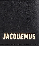 JACQUEMUS Le Grand Bambino Bag in Black, view 7, click to view large image.