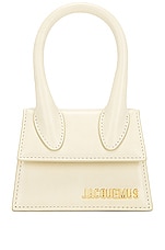 JACQUEMUS Le Chiquito Bag in Ivory, view 1, click to view large image.