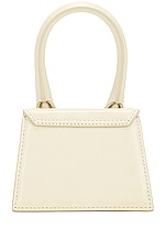 JACQUEMUS Le Chiquito Bag in Ivory, view 3, click to view large image.