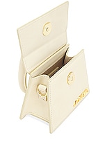 JACQUEMUS Le Chiquito Bag in Ivory, view 5, click to view large image.